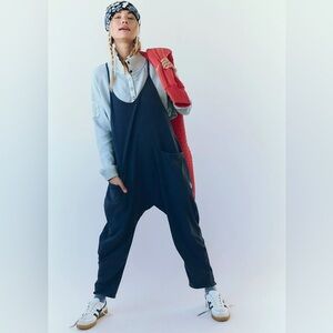 FP Movement by Free People Navy Jumpsuit
